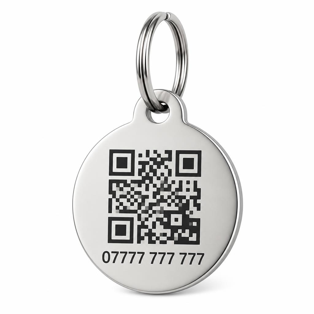 Premium QR Pet Tag product photo